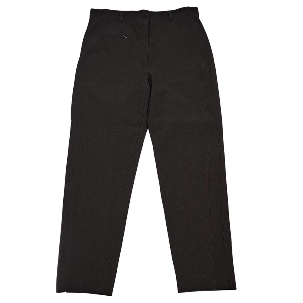 New Vintage Madeleine Streeetch Brown Pants size 46/14 Tapered NWT